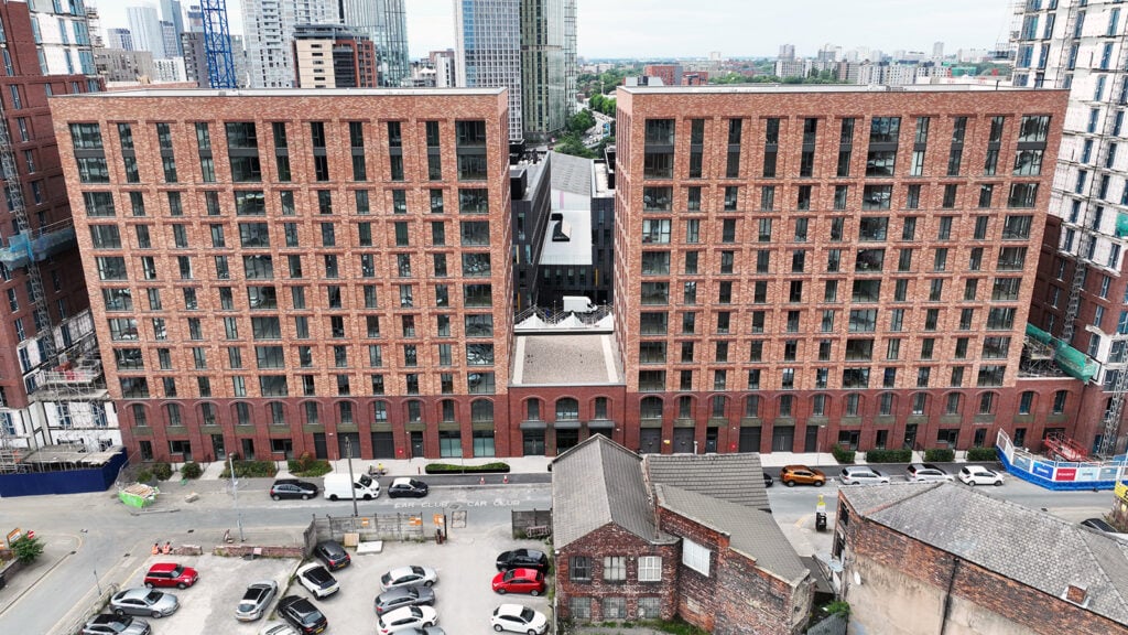 Waterhouse Gardens development Manchester