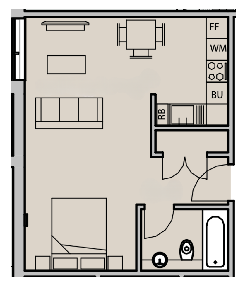 TKPG| Lakeside Residences | Studio