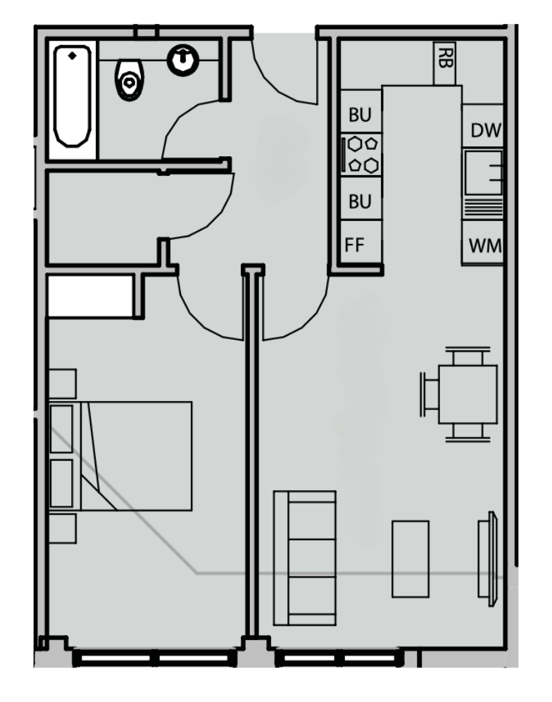 TKPG| Lakeside Residences | One-Bed