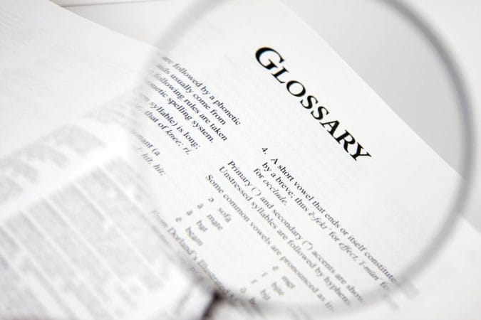 TK Property Group Glossary