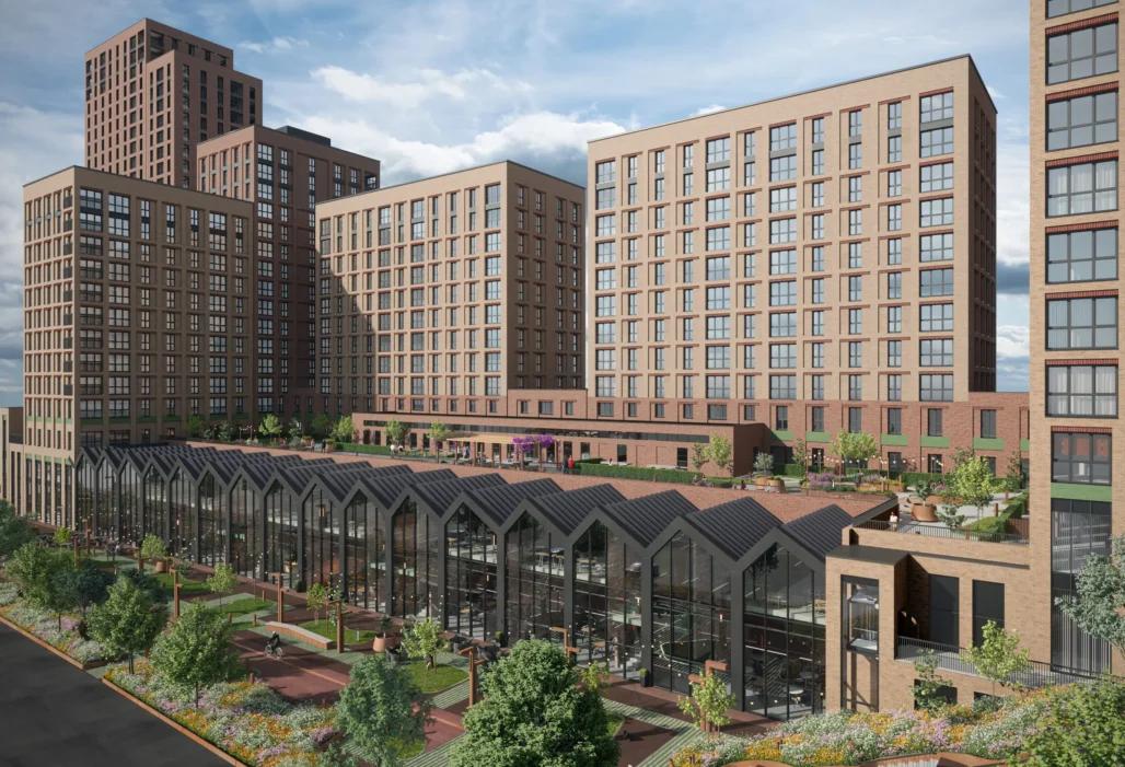 Waterhouse Gardens Manchester CGI Main TKPG
