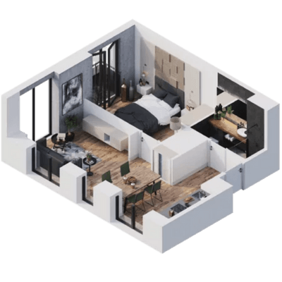 Ancoats Gardens 1-bed