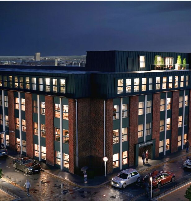 Bosworth House external image night TKPG