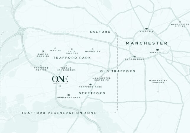 TKPG One Trafford Edge map