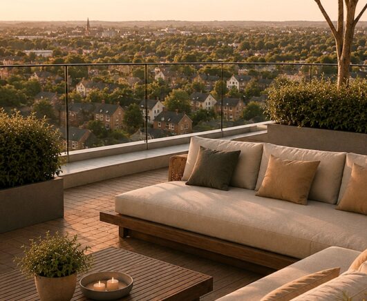 TKPG Velocity Trafford Manchester roof terrace