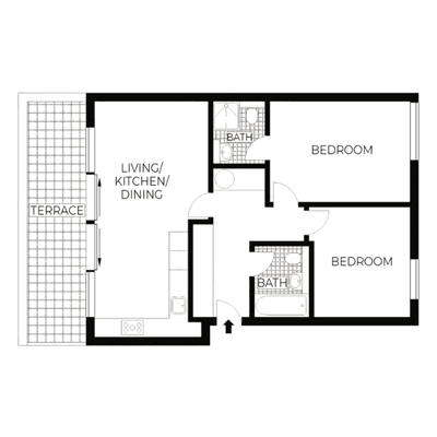 Parkside Place London 2-bed