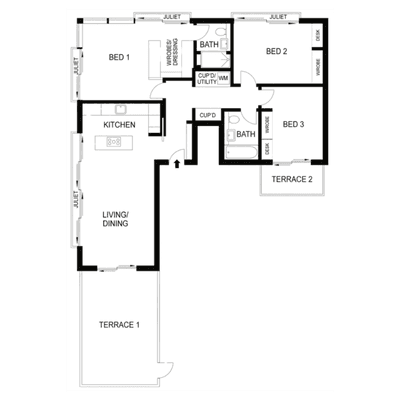 Parkside Place London 3-bed