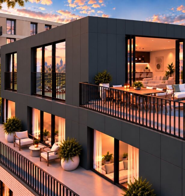 Parkside Place _ Elephant & Castle London _ Exterior Rooftop _ TKPG