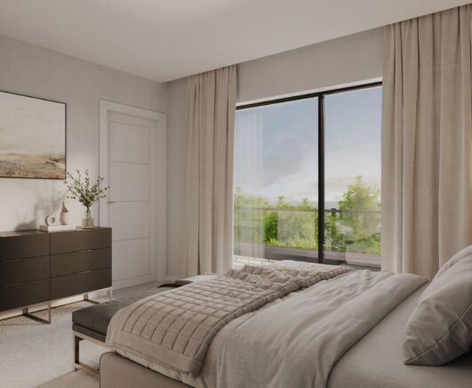 Parkside Place _ Elephant & Castle London _ Interior Bedroom 1 _ TKPG