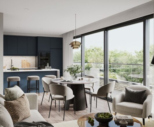 Parkside Place _ Elephant & Castle London _ Interior Kitchen 1 _ TKPG